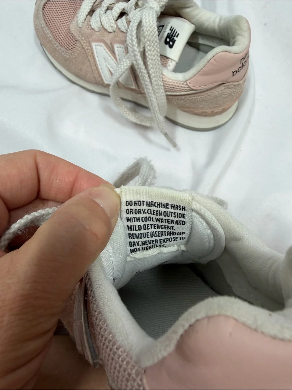New Balance | 574 Sneakers Light Pink Lace Up Toddler Little Girl Size 10.5